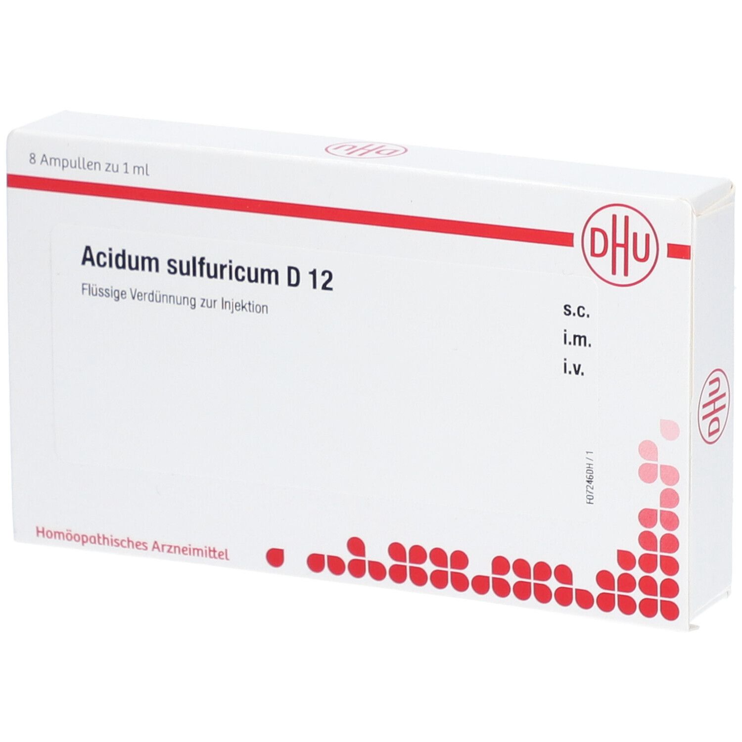 Acidum Sulfuricum D 12 Ampullen 8x1 ml