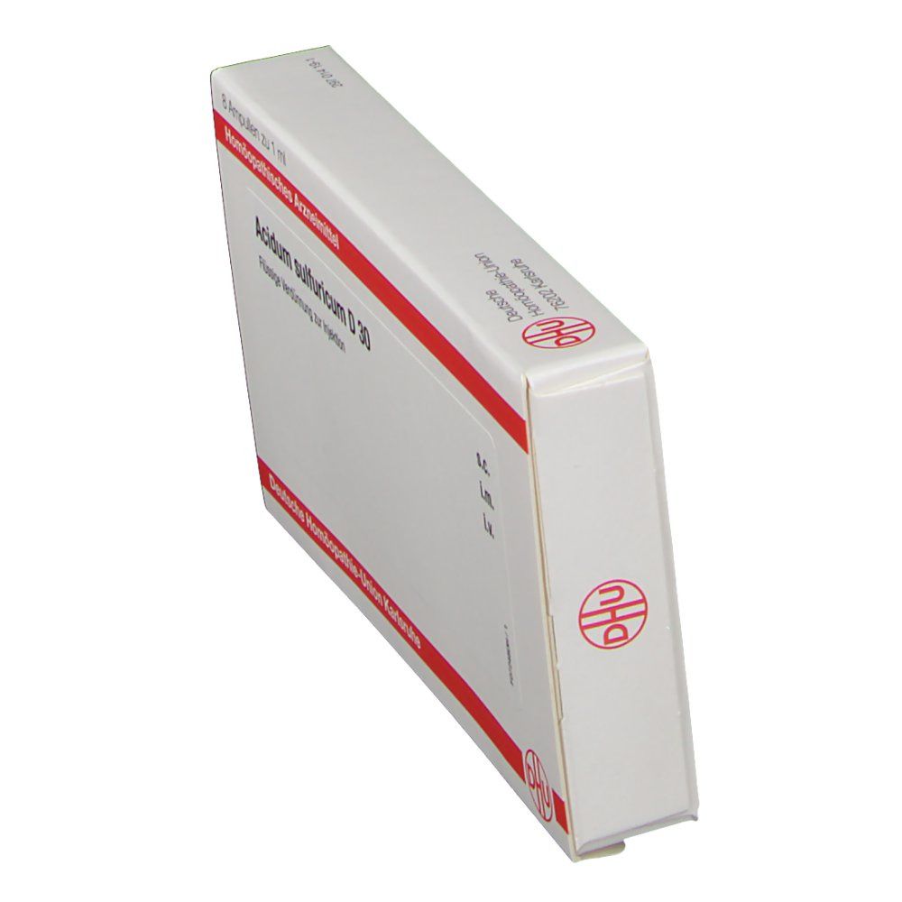 DHU Acidum Sulfuricum D30