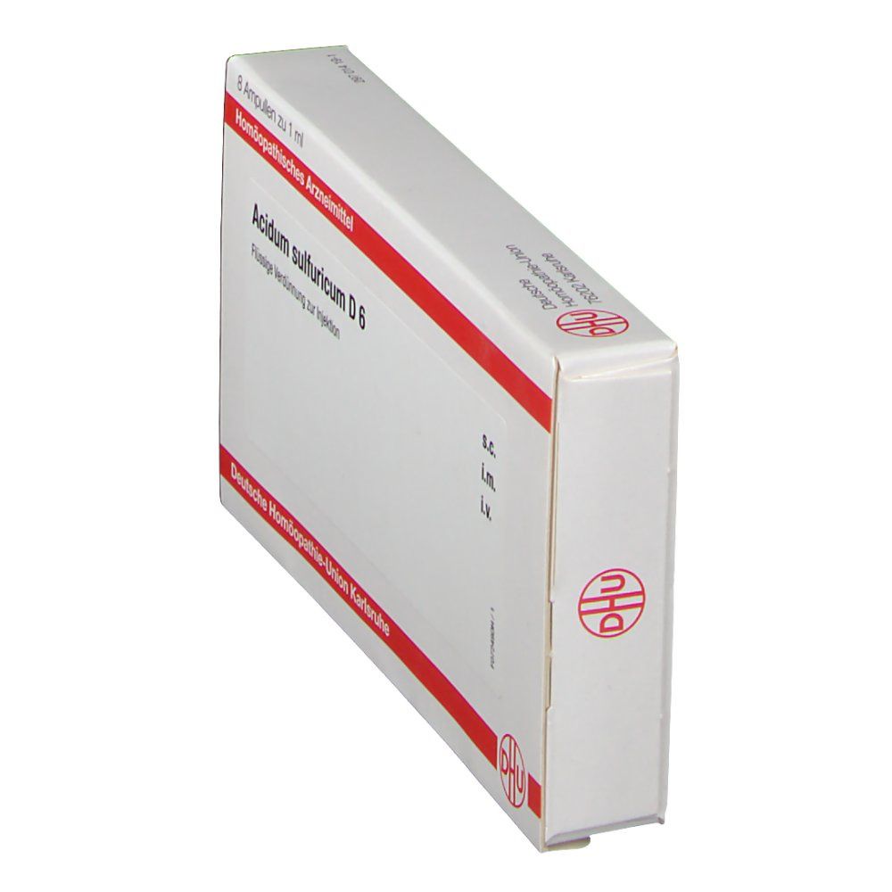 DHU Acidum Sulfuricum D6