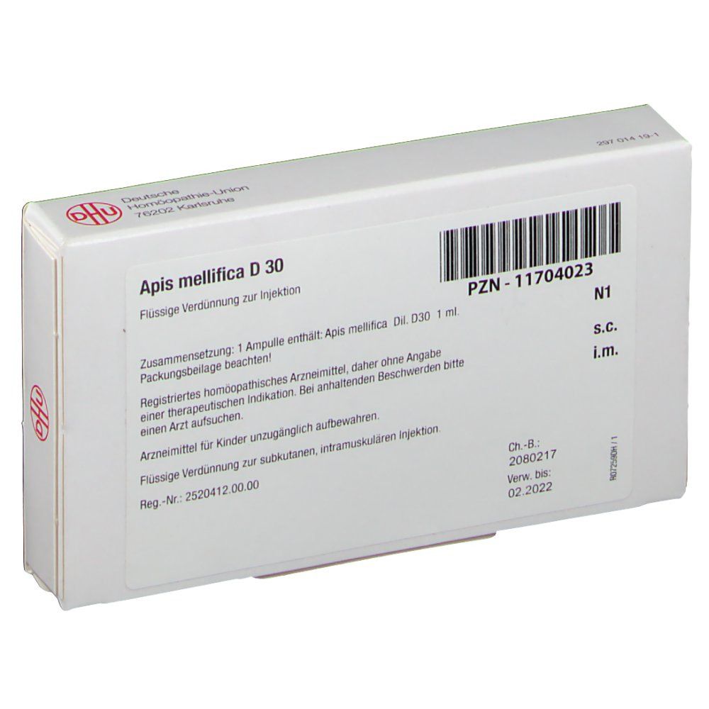 DHU Apis Mellifica D30