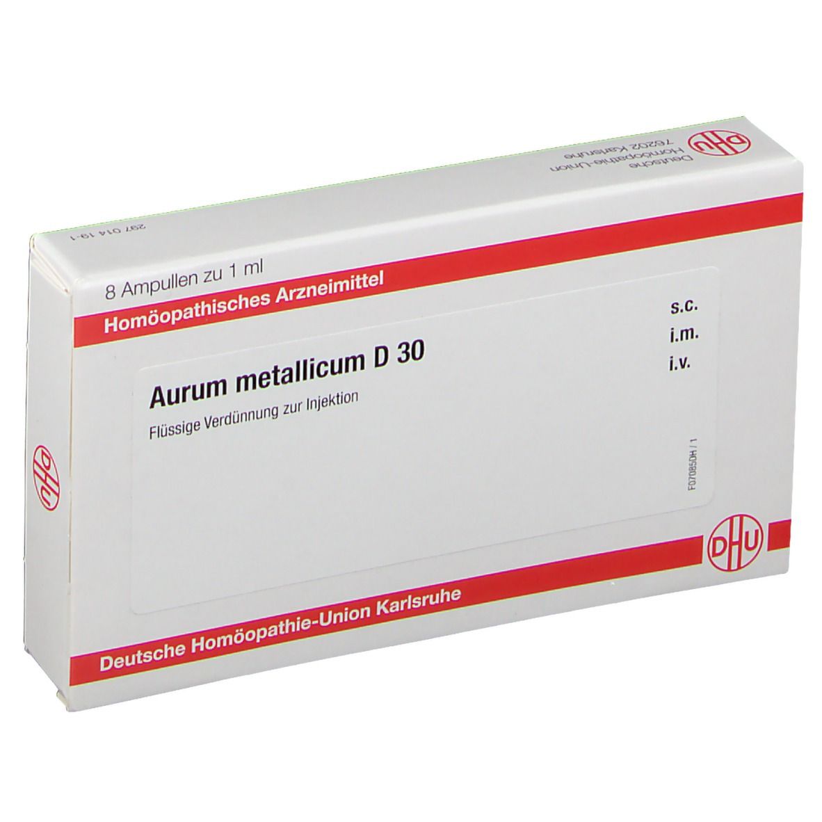 Aurum Metallicum D 30 Ampullen 8x1 ml