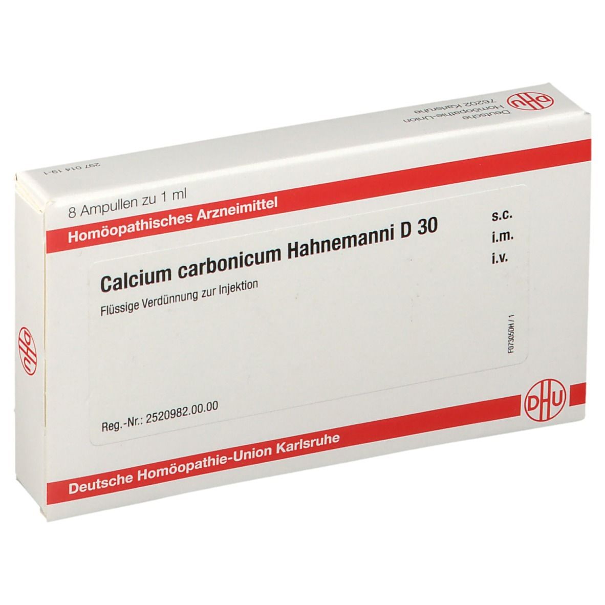 Calcium Carbonicum Hahnemanni D 30 Ampullen 8x1 ml