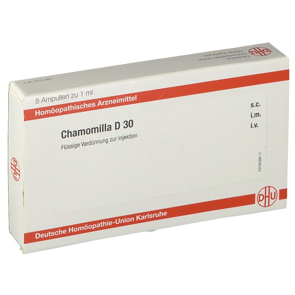 DHU Chamomilla D30 8x1 ml - shop-apotheke.com