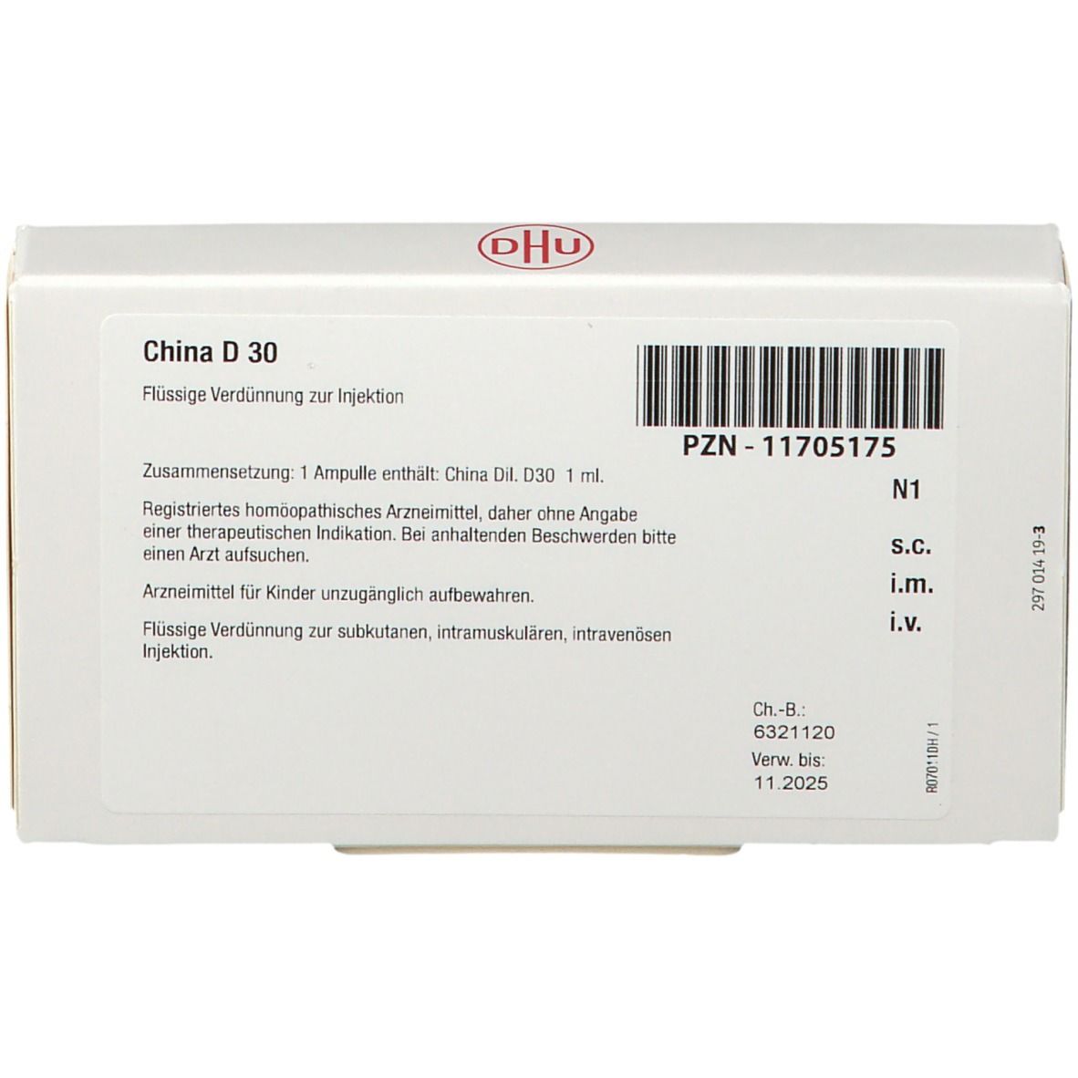 China D 30 Ampullen 8x1 ml