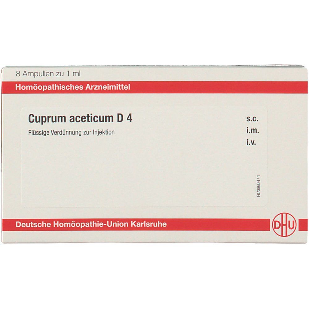 DHU Cuprum Aceticum D4