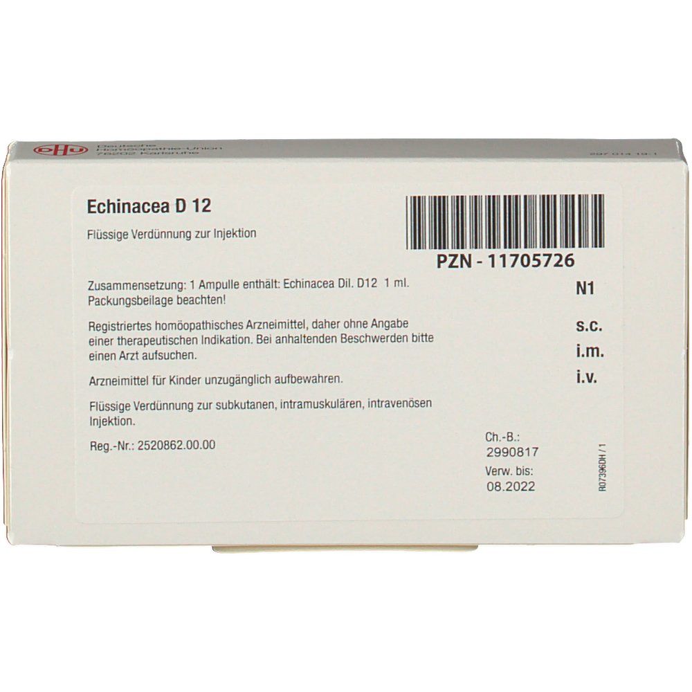 DHU Echinacea D 12 Ampullen