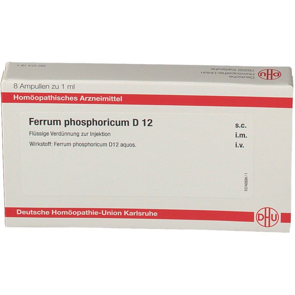 DHU Ferrum Phosphoricum D12
