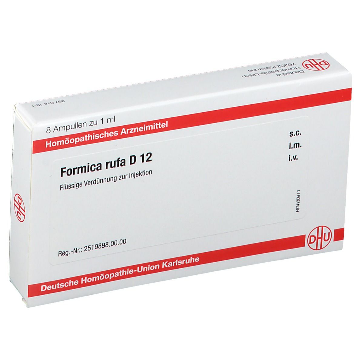 Formica Rufa D 12 Ampullen 8x1 ml