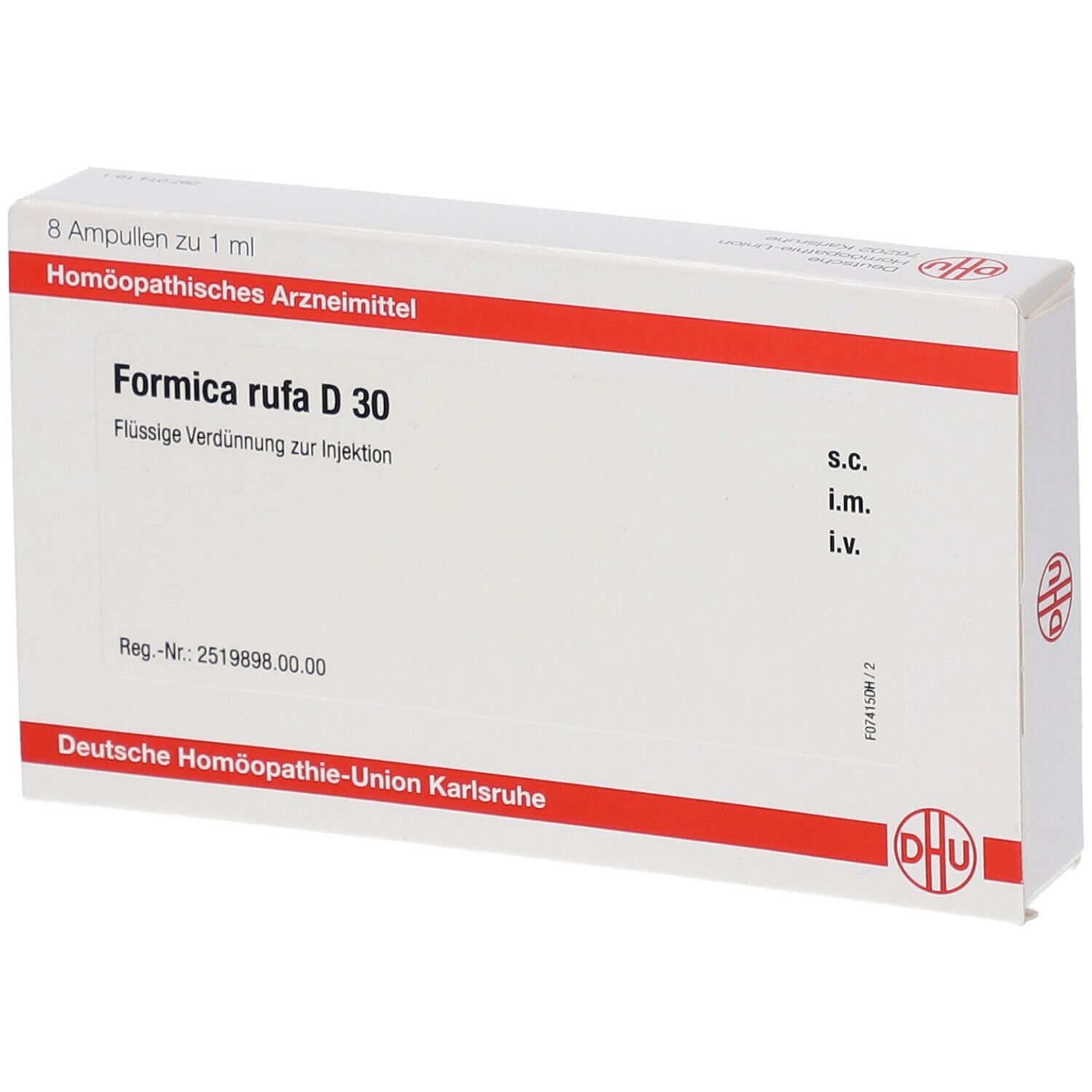 Formica Rufa D 30 Ampullen 8x1 ml