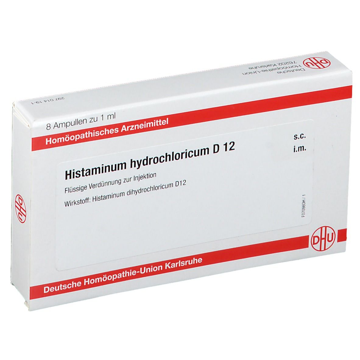 Histaminum hydrochloricum D 12 Ampullen 8x1 ml