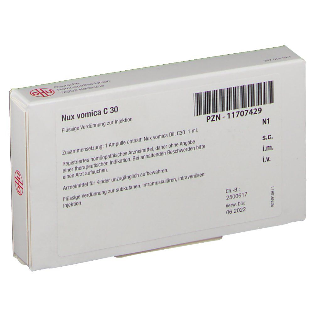 DHU Nux Vomica C30
