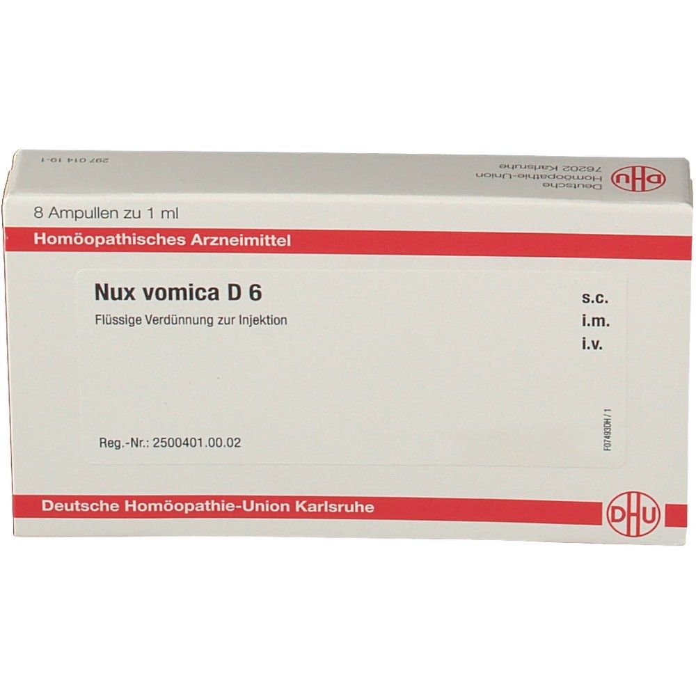 DHU Nux Vomica D6