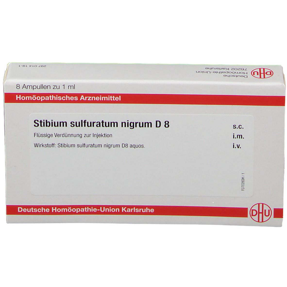 DHU Stibium Sulfuratum Nigrum D8