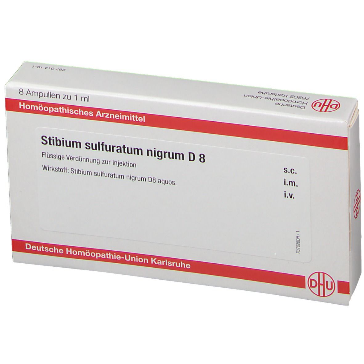 DHU Stibium Sulfuratum Nigrum D8