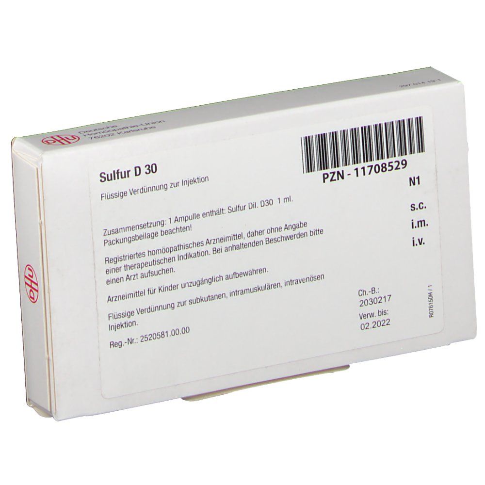DHU Sulfur D30