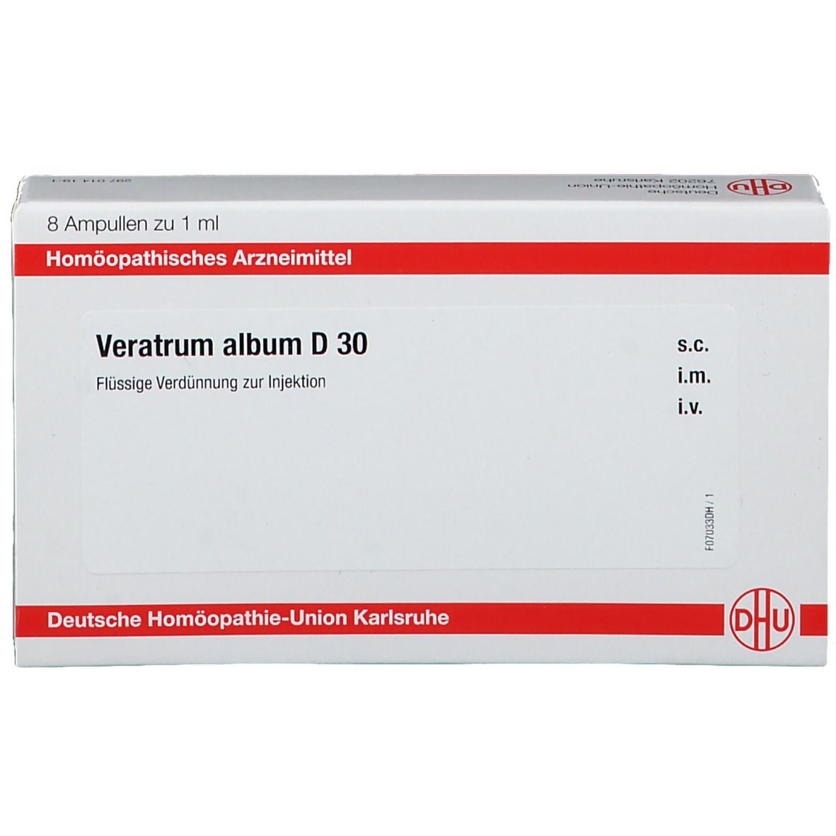 DHU Veratrum Album D30