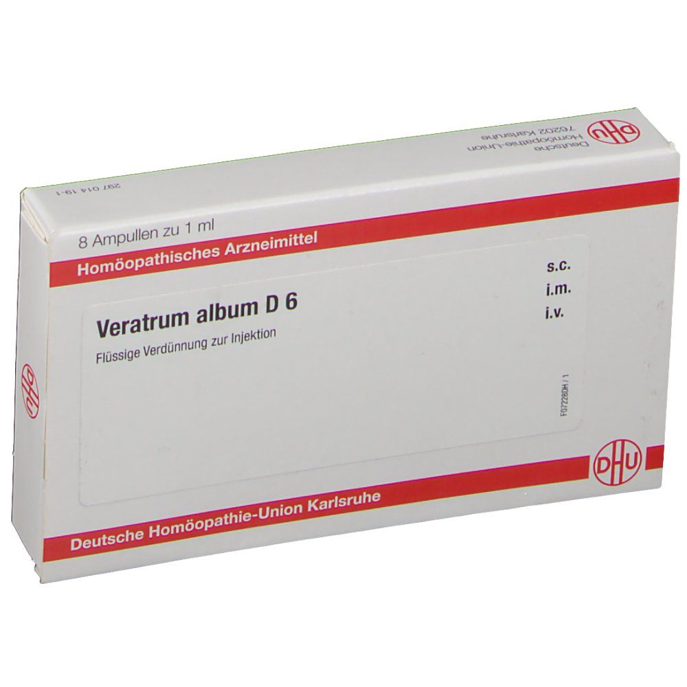 Veratrum Album D 6 Ampullen 8x1 ml