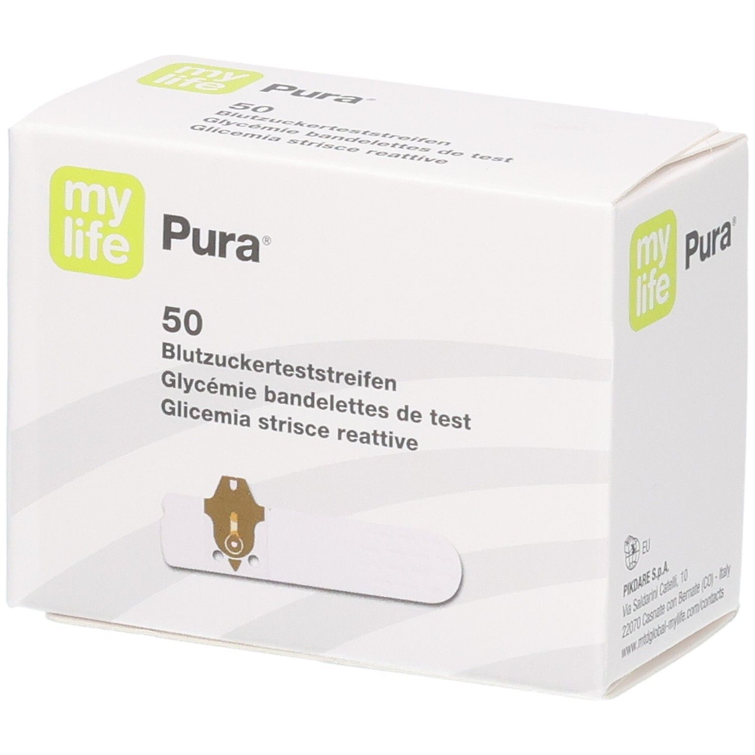 Mylife Pura Blutzucker Teststreifen 50 St