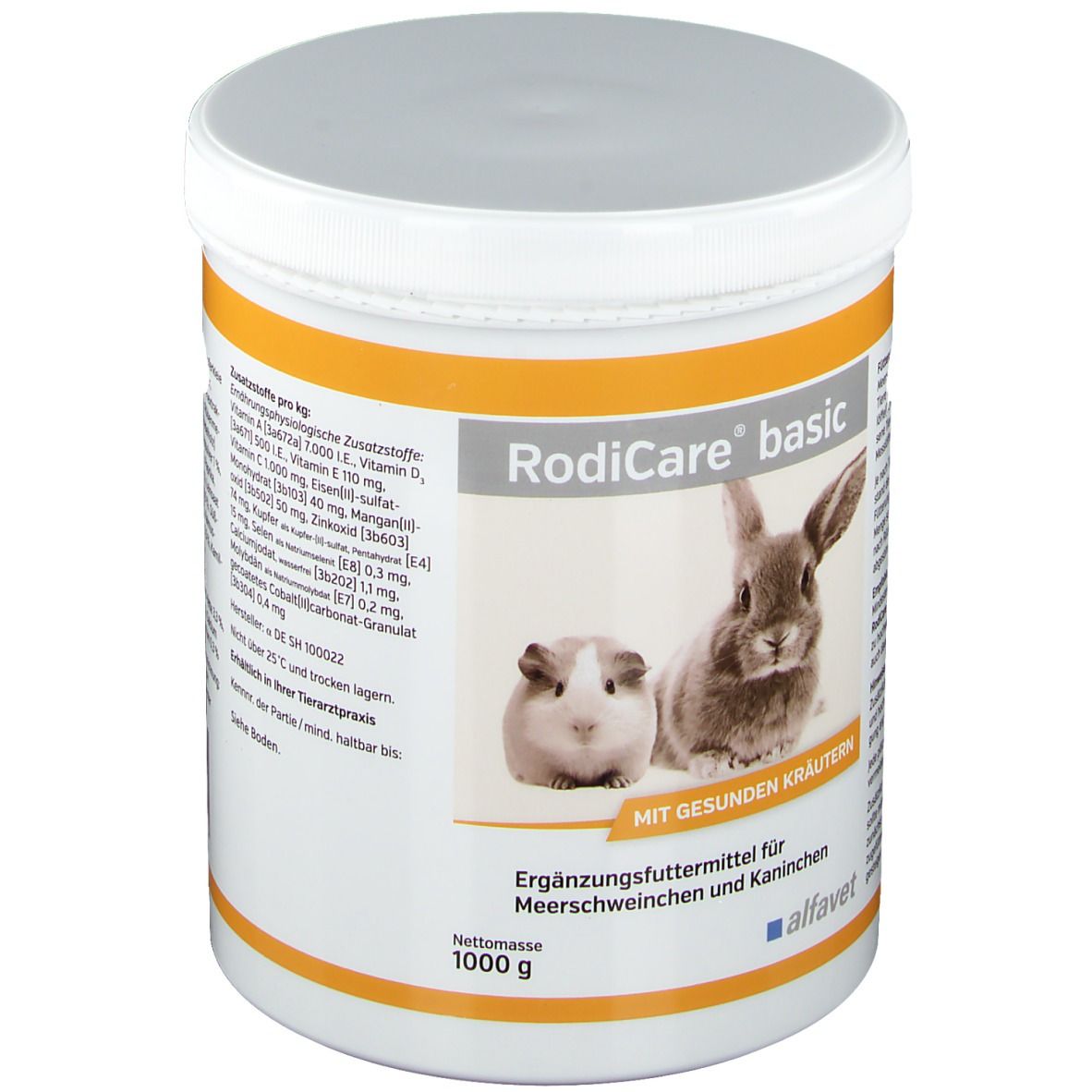 RodiCare® basic für Meerschweinchen und Kaninchen