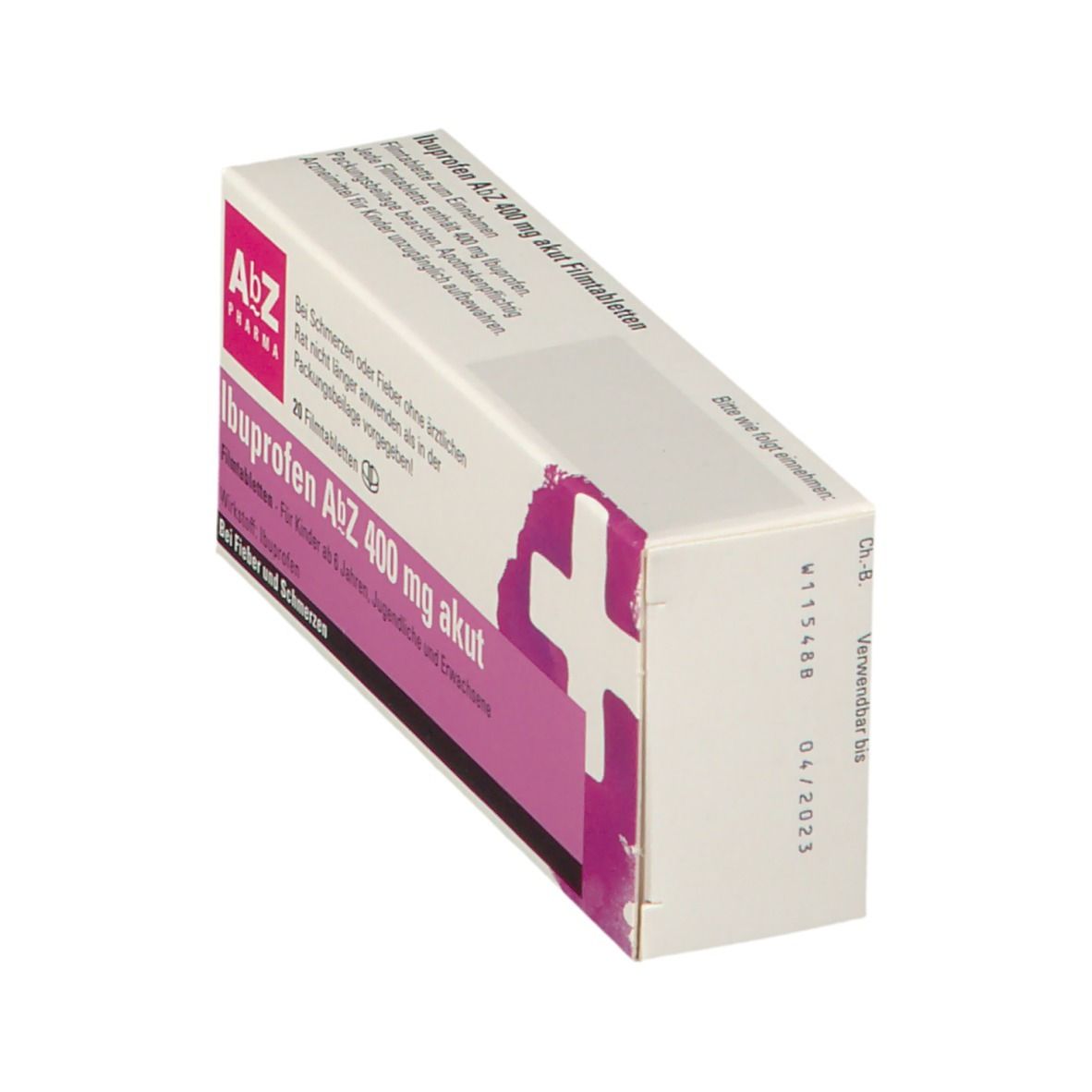 Ibuprofen AbZ 400 mg akut 20 St - shop-apotheke.com