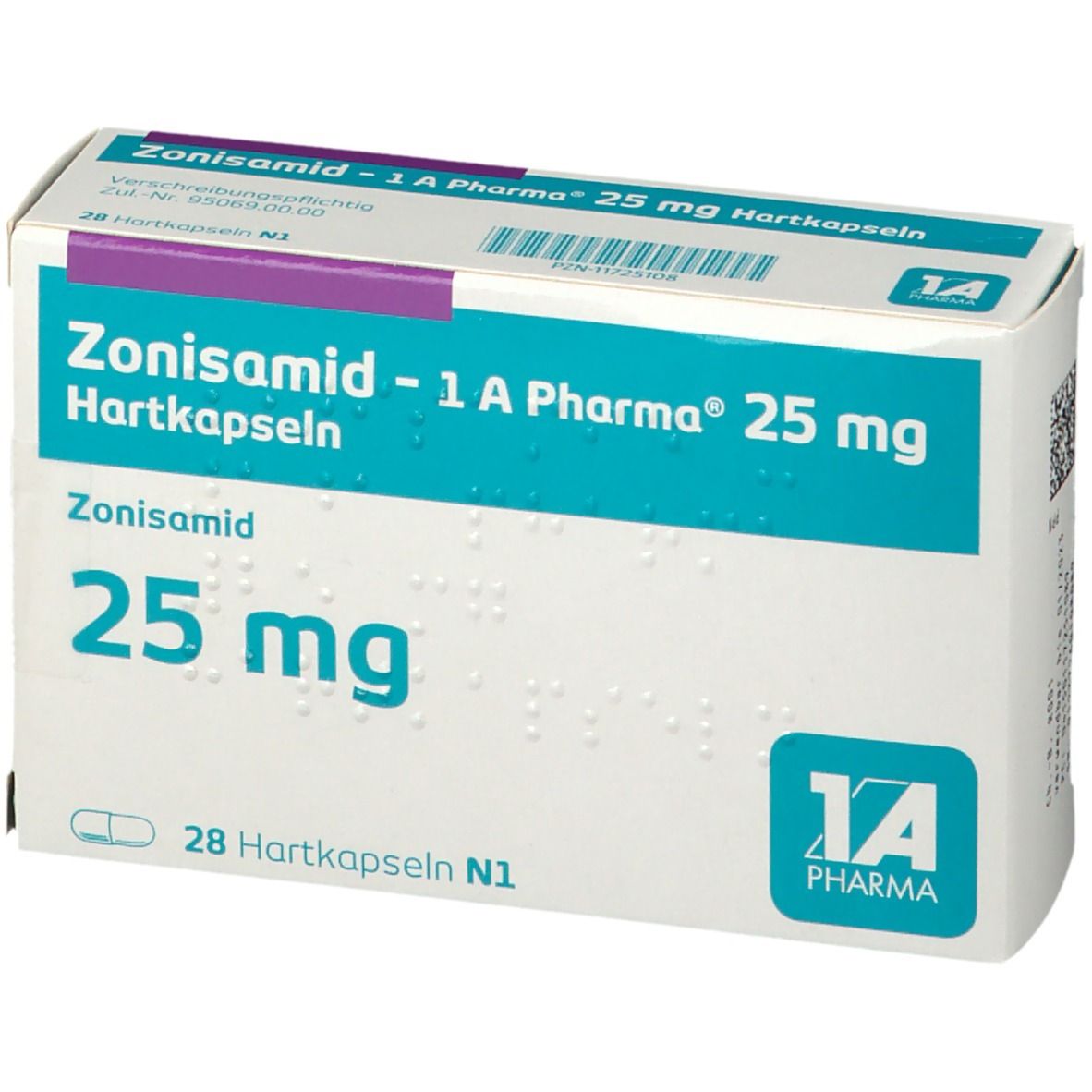 Zonisamid - 1 A Pharma® 25 mg