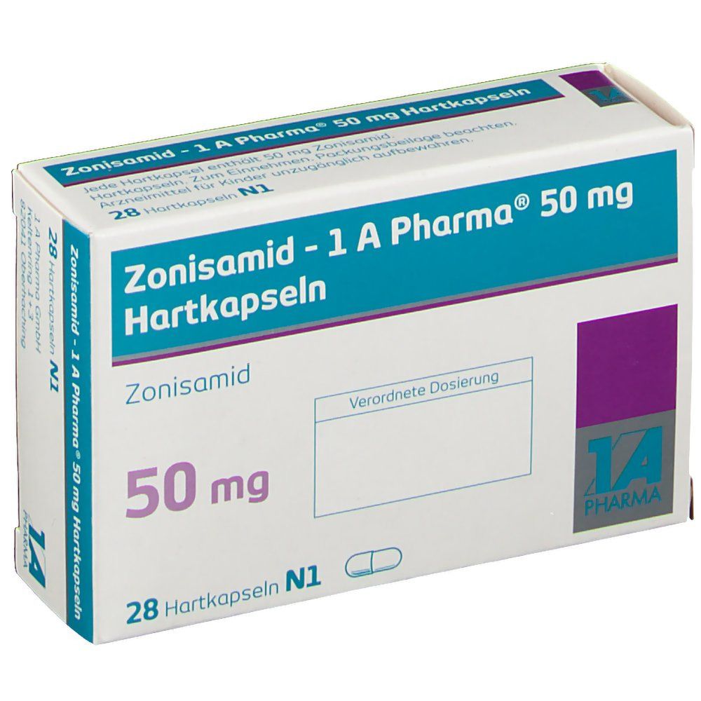 Zonisamid - 1 A Pharma® 50 mg