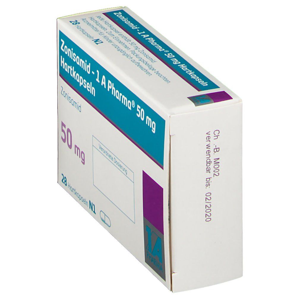 Zonisamid - 1 A Pharma® 50 mg