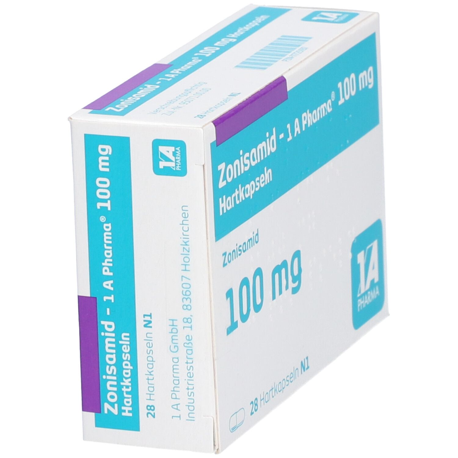 Zonisamid-1A Pharma 100 mg Hartkapseln 28 St