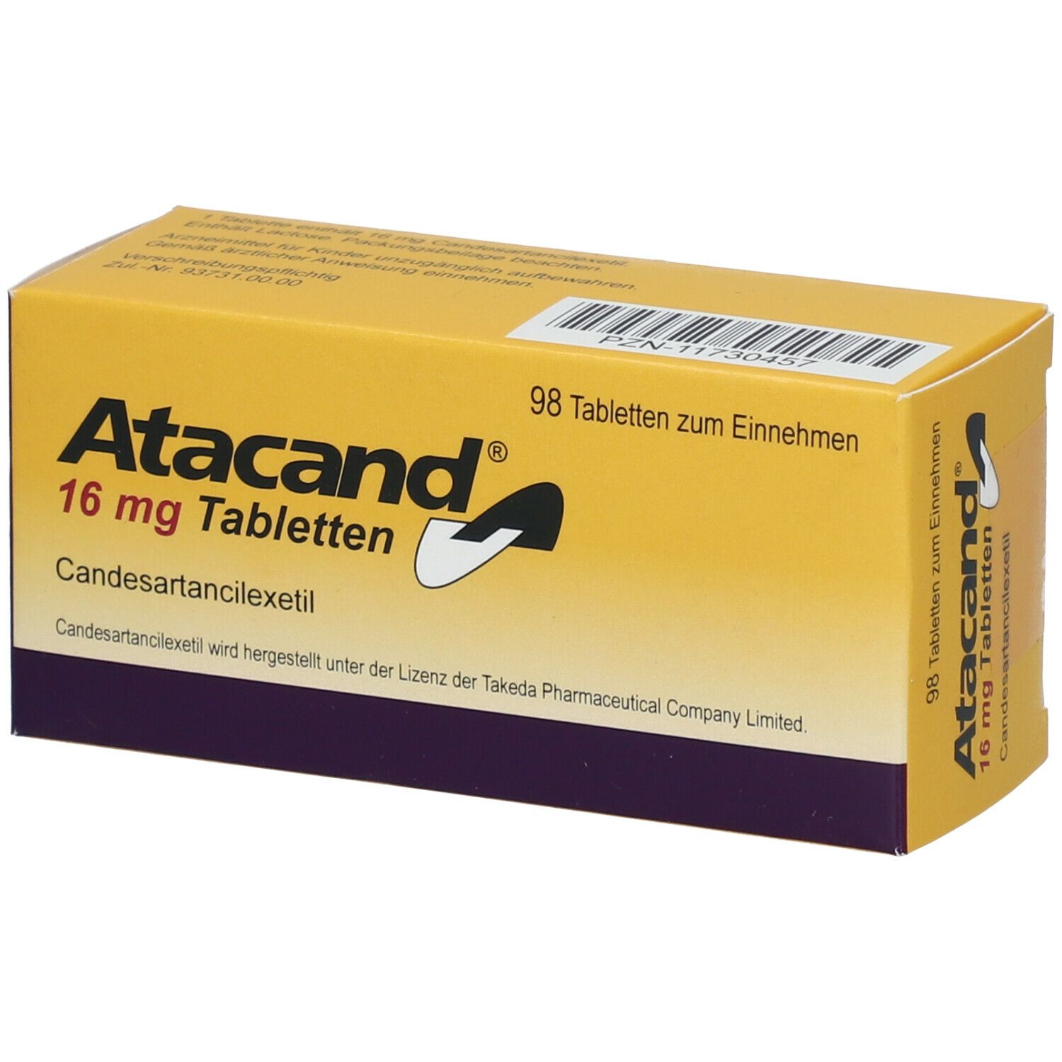 Atacand® 16Mg 2.5/2.5Ug