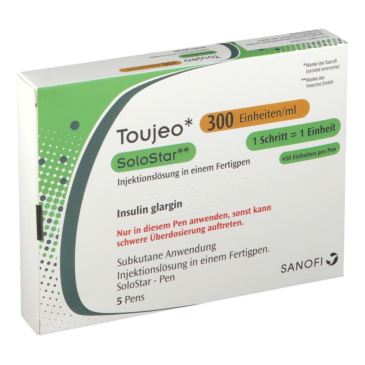 Toujeo 300 E/ml SoloStar