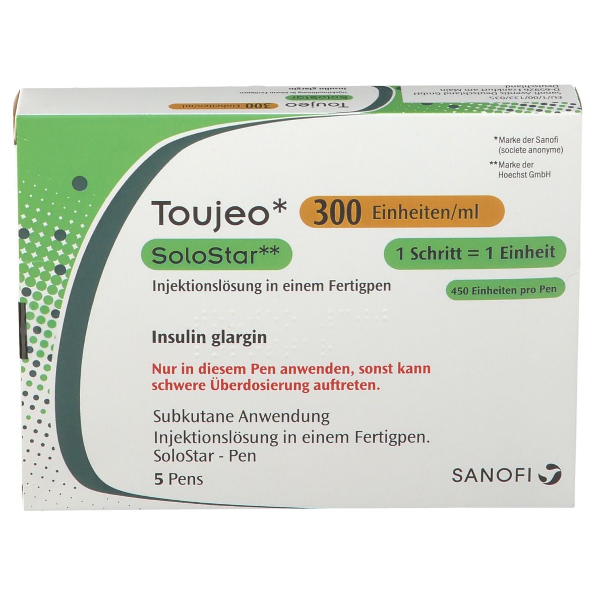 Toujeo 300 E/ml SoloStar