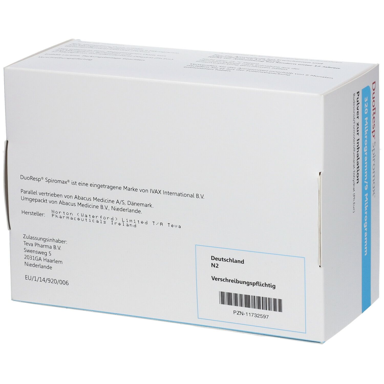 Duoresp® Spi320/9Ug 3X60Ed
