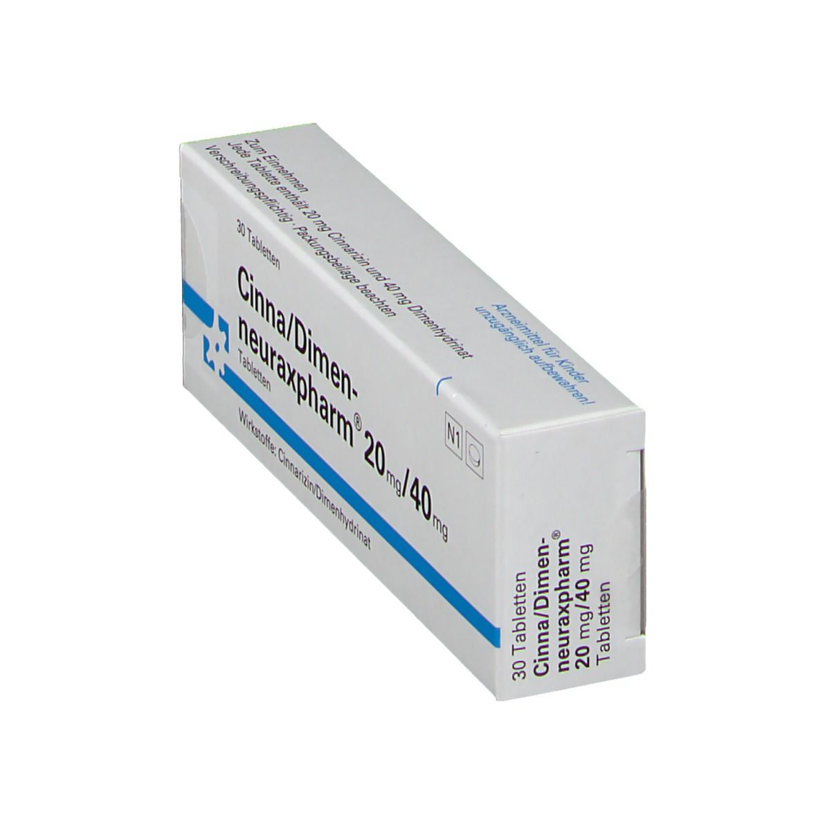 CINNA/DIMEN-neuraxpharm 20 mg/40 mg Tabletten 30 St