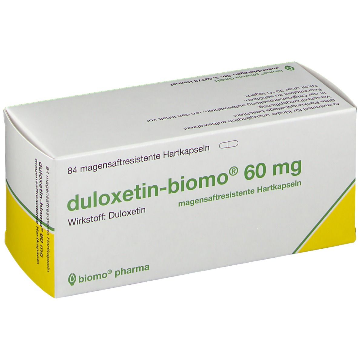 duloxetin-biomo 60 mg