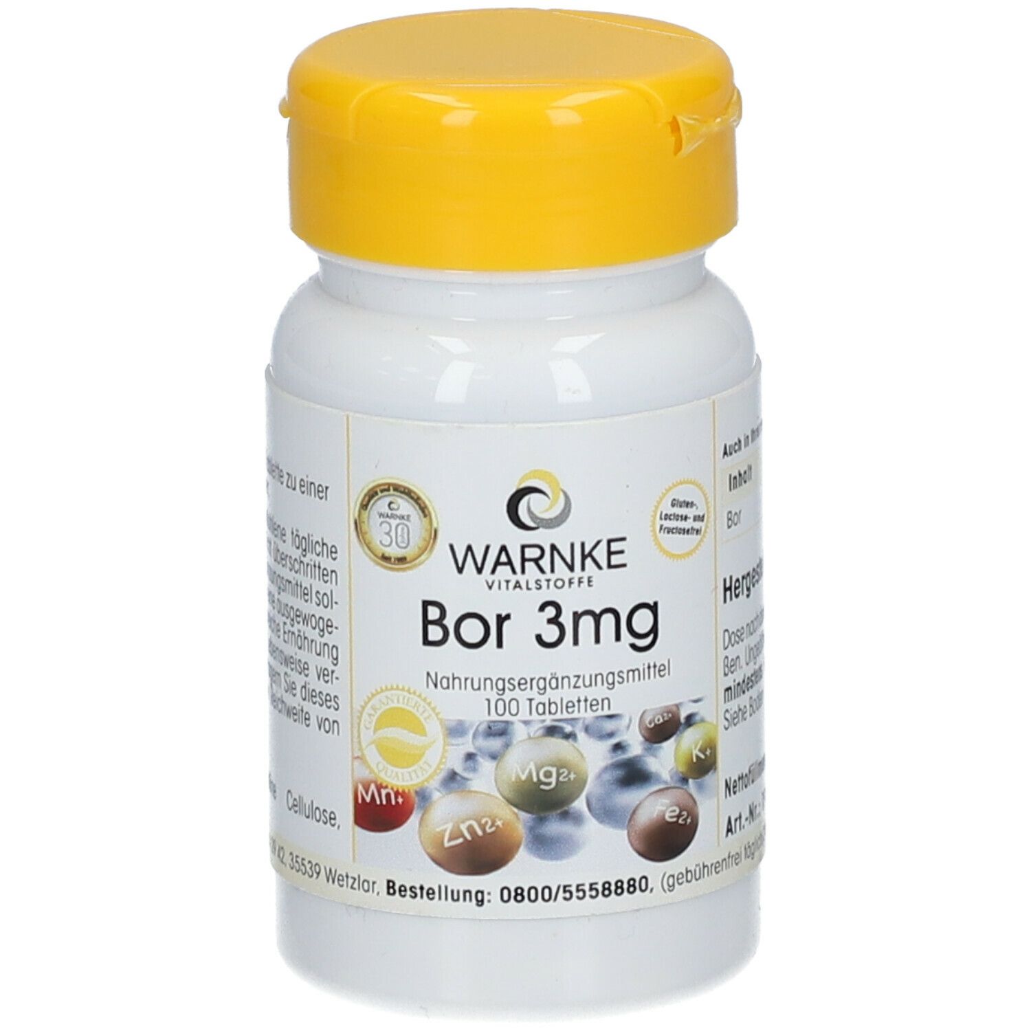 WARNKE Bor 3 mg