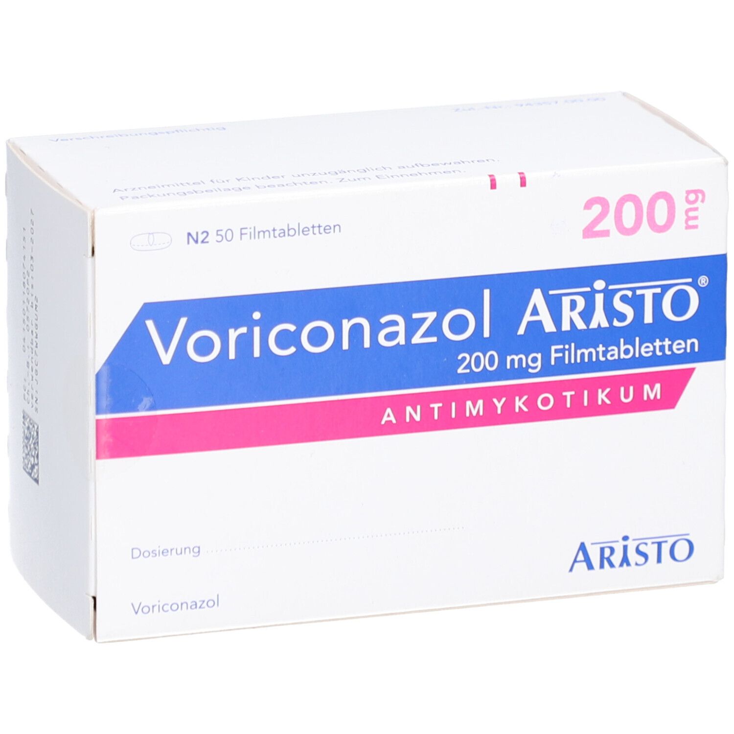 VORICONAZOL Aristo 200 mg Filmtabletten