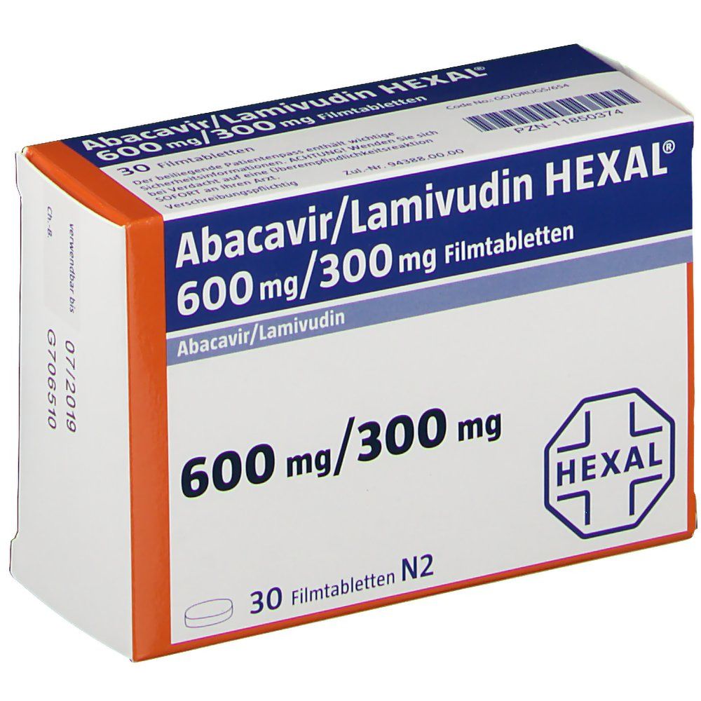 Abacavir/Lamivudin HEXAL® 600 mg/300 mg