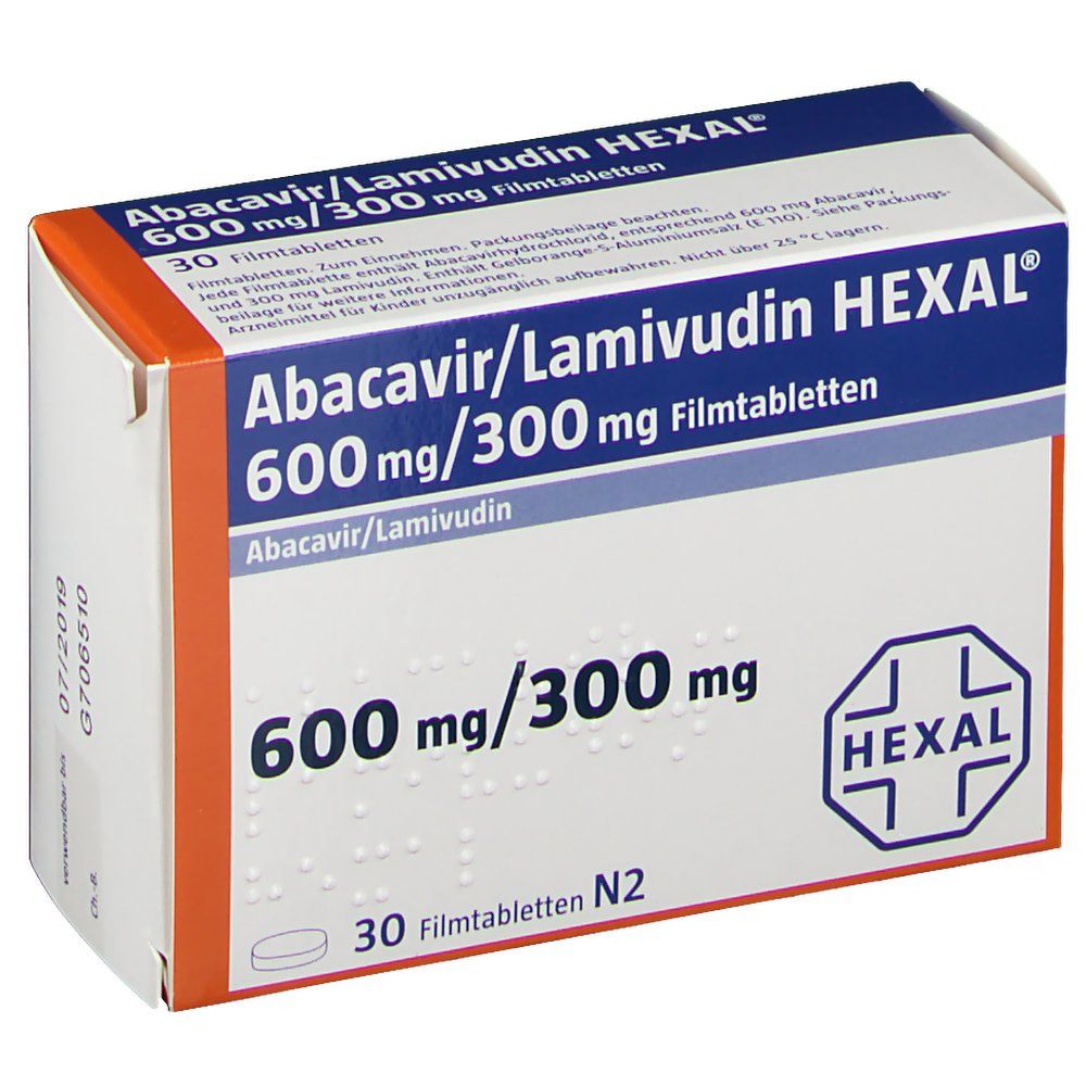 Abacavir/Lamivudin HEXAL® 600 mg/300 mg