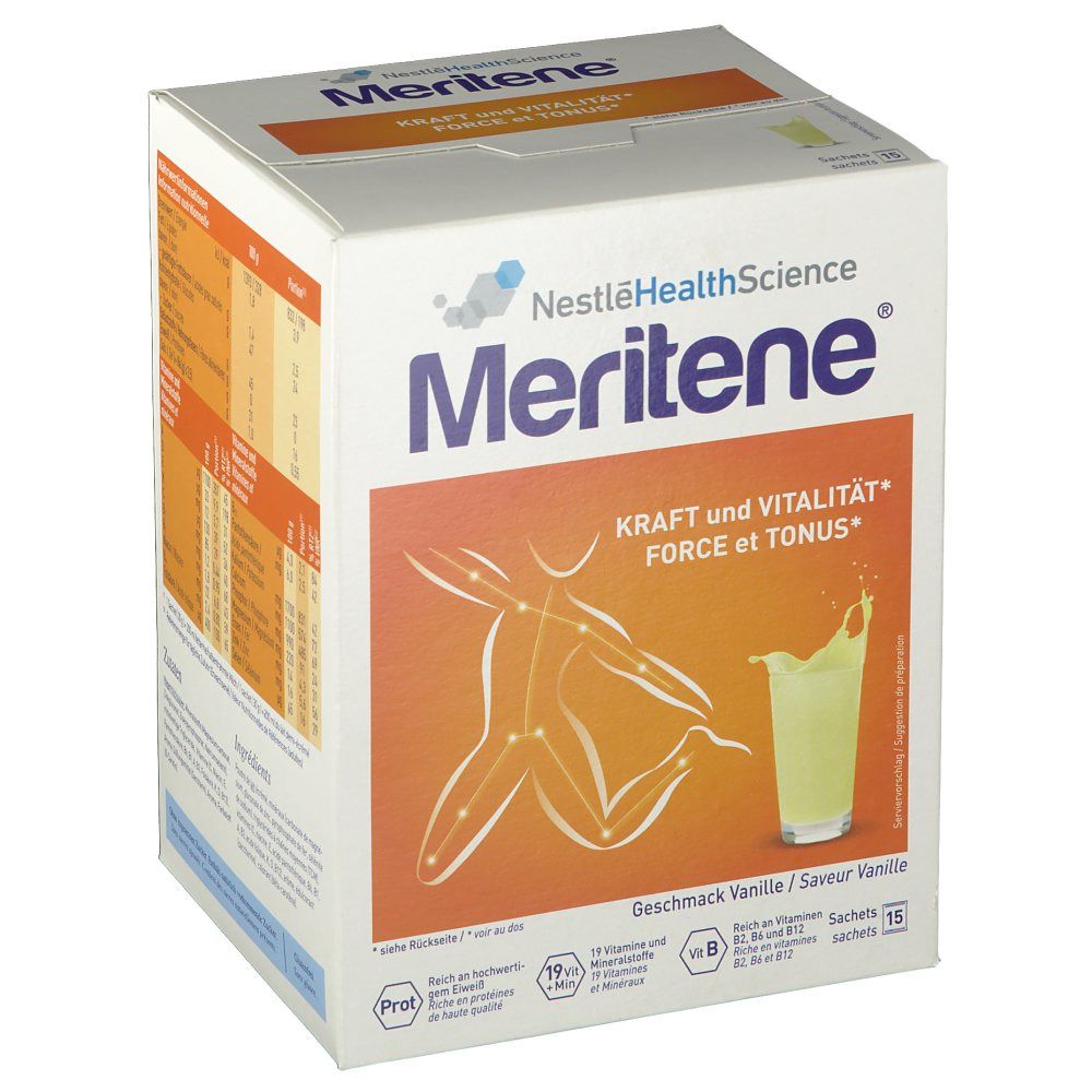 Meritene® KRAFT und VITALITÄT Vanille