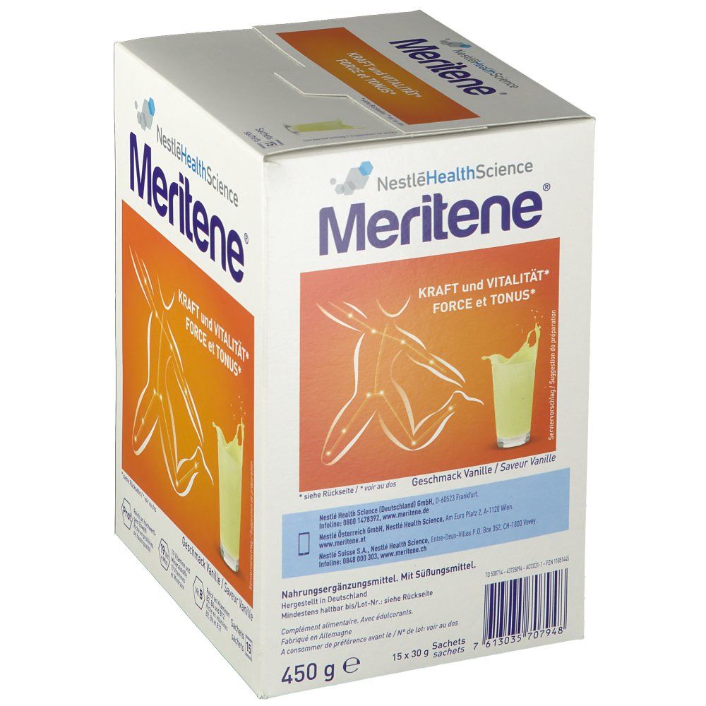 Meritene® KRAFT und VITALITÄT Vanille