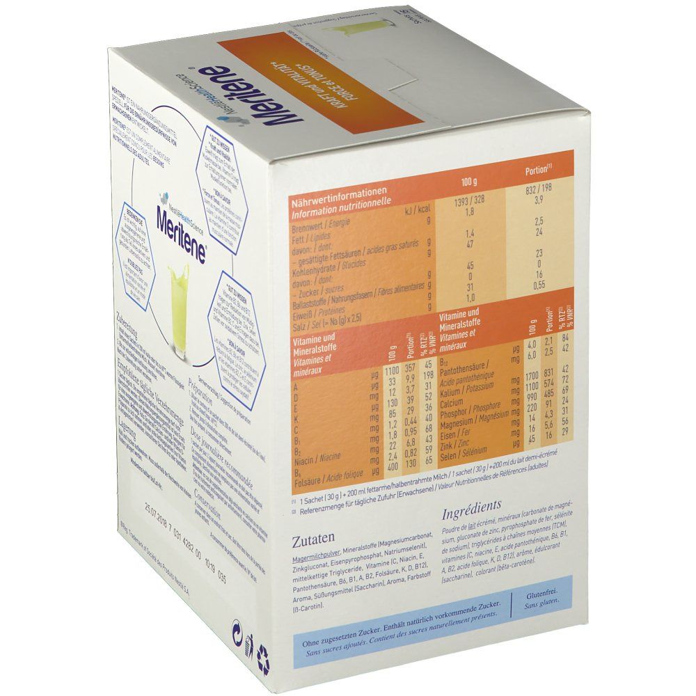 Meritene® KRAFT und VITALITÄT Vanille