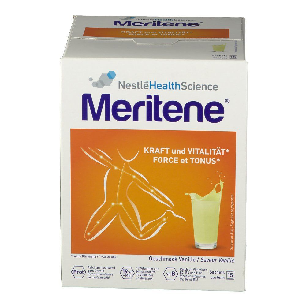 Meritene® KRAFT und VITALITÄT Vanille