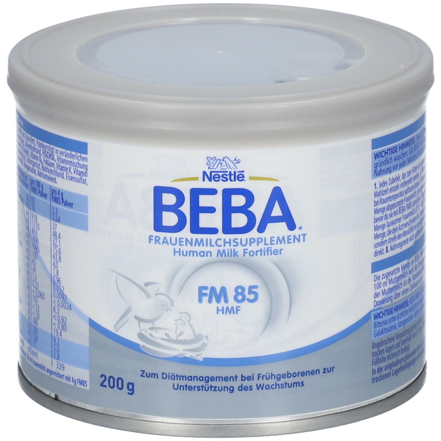 Nestlé BEBA® Frauenmilchsupplement FM 85 von Geburt an nach Anweisung des Arztes
