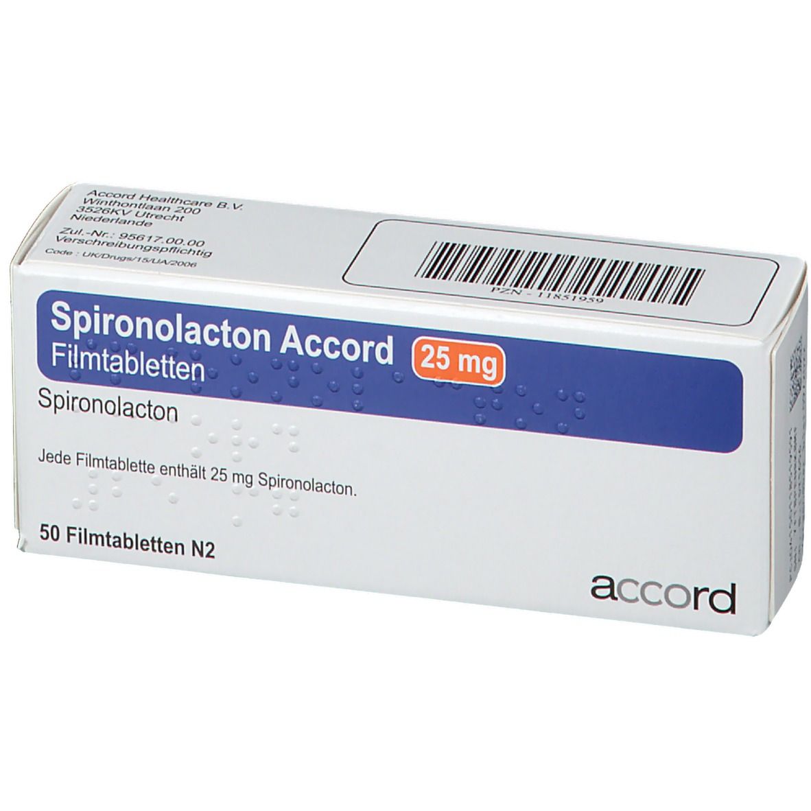 Spironolacton Accord 25Mg