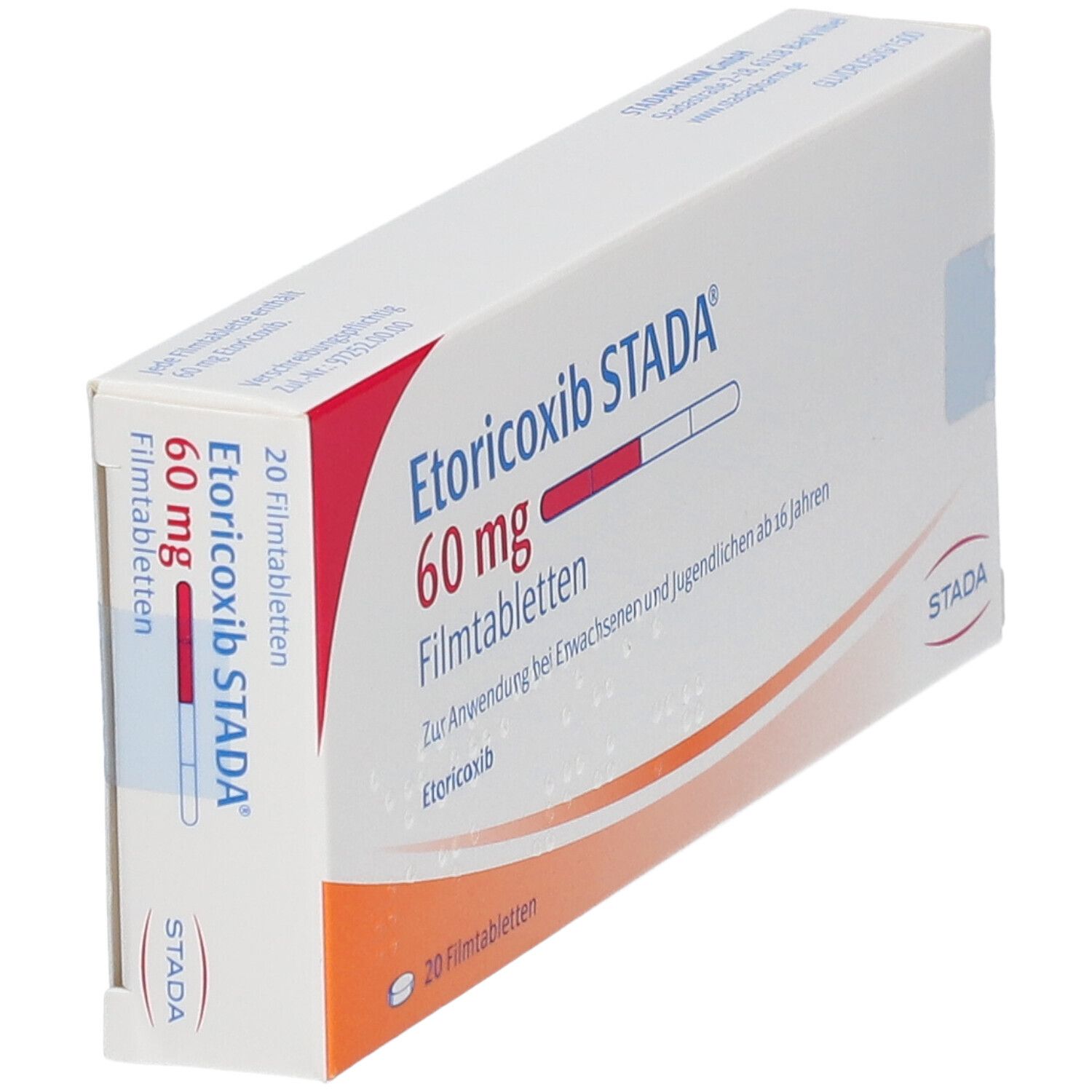 Etoricoxib Stada 60 mg Filmtabletten 20 St