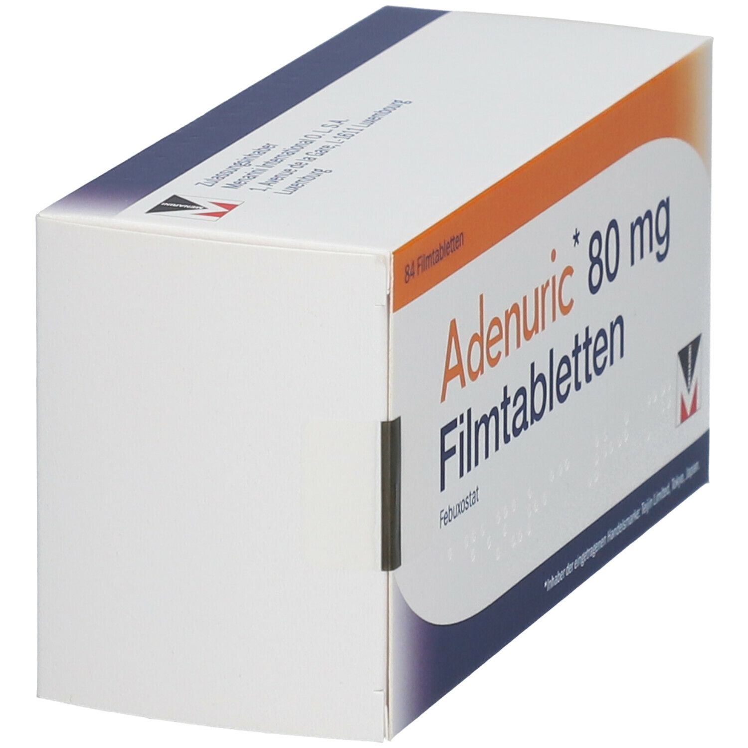 Adenuric 80 mg Filmtabletten 84 St