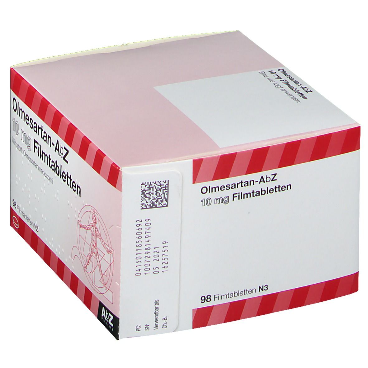 Olmesartan AbZ 10 mg Filmtabletten 28 St