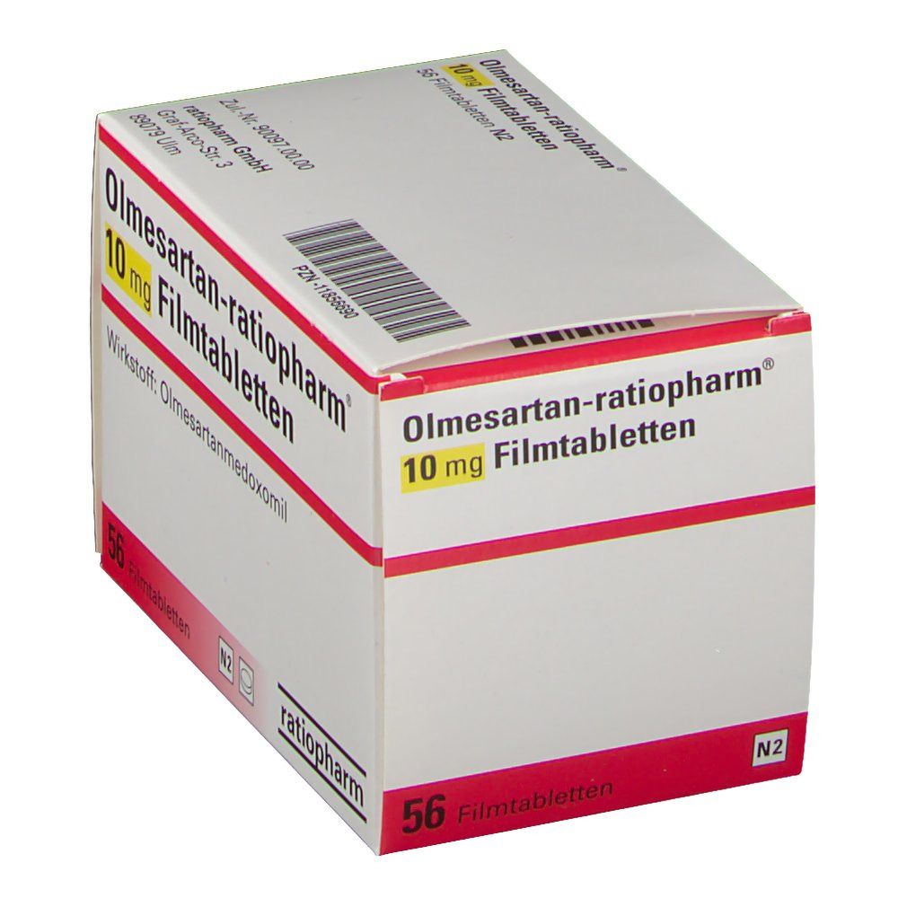 OLMESARTAN-ratiopharm® 10 mg Filmtabletten