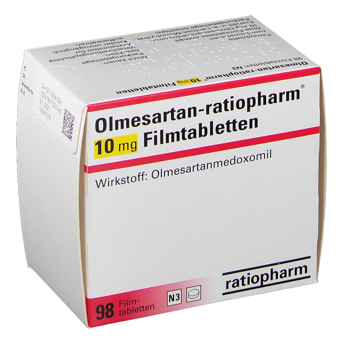 Olmesartan-ratiopharm® 10 mg