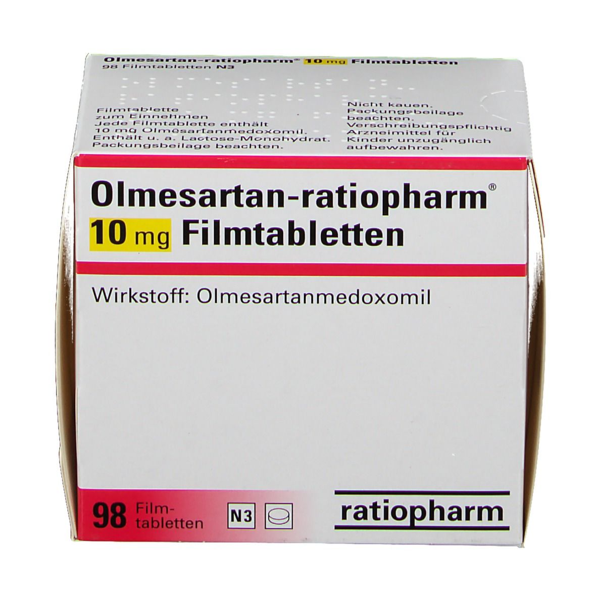 Olmesartan-ratiopharm® 10 mg